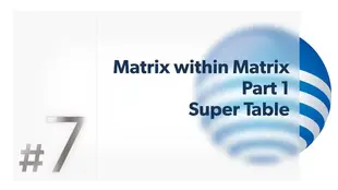 007 matrix 1